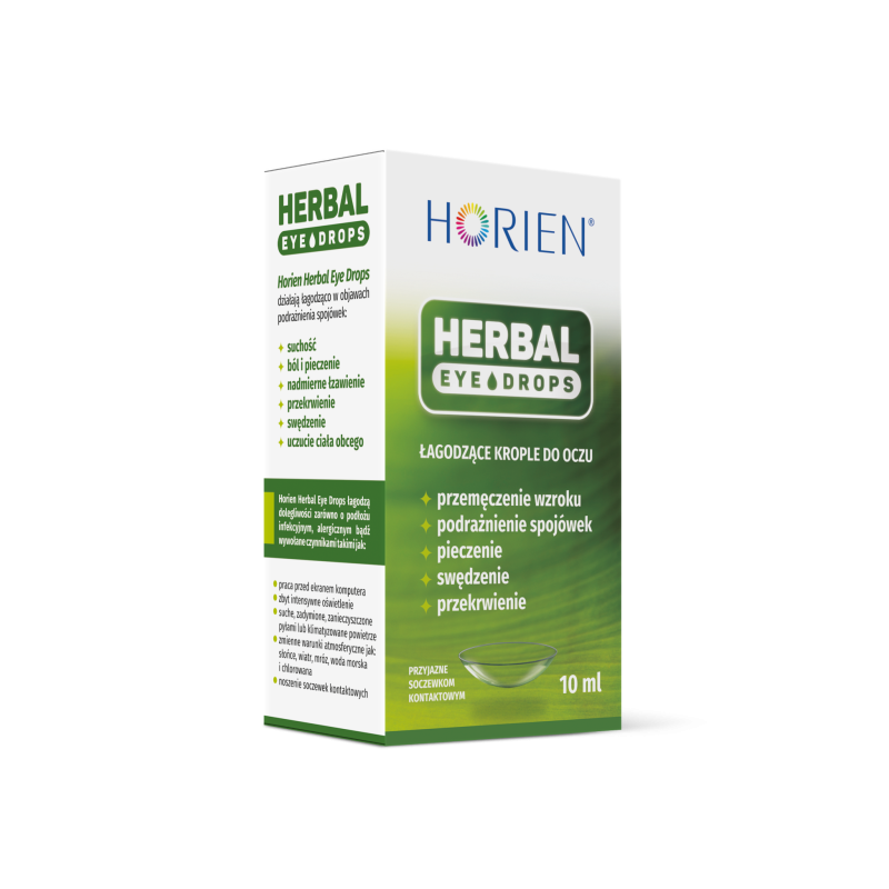 Krople nawilżające Horien Herbal Eye Drops 10ml