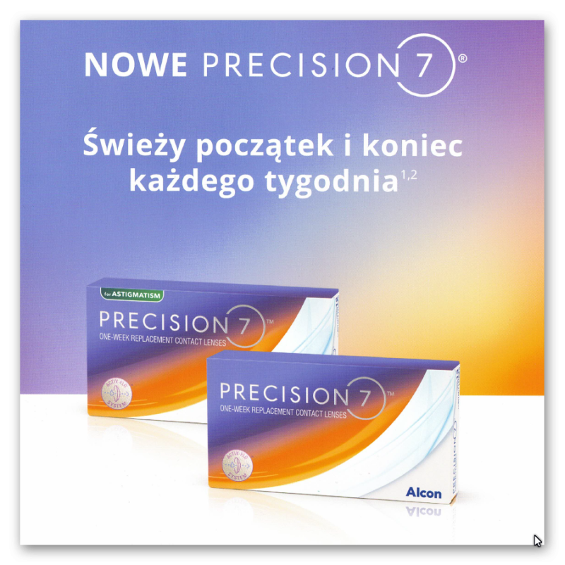 precision 7 soczewki kontaktowe