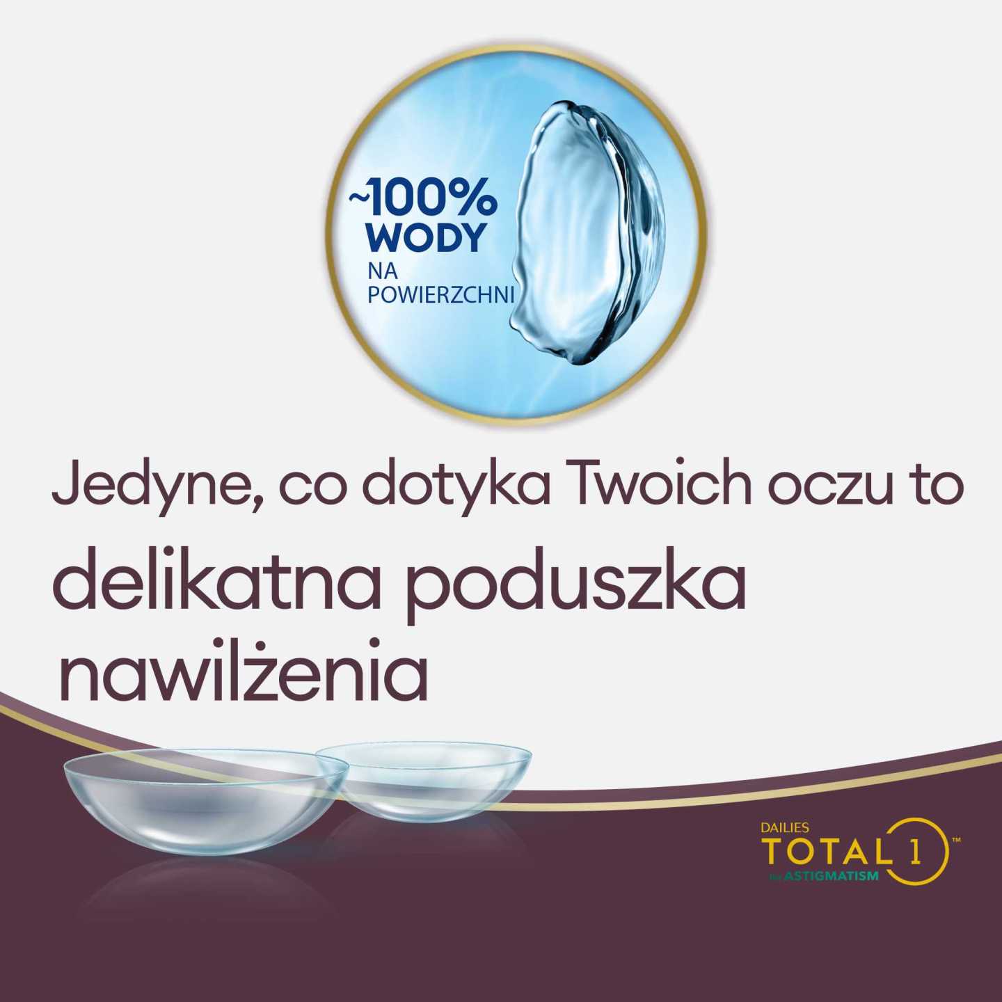 DAILIES TOTAL1 for Astigmatism 30szt