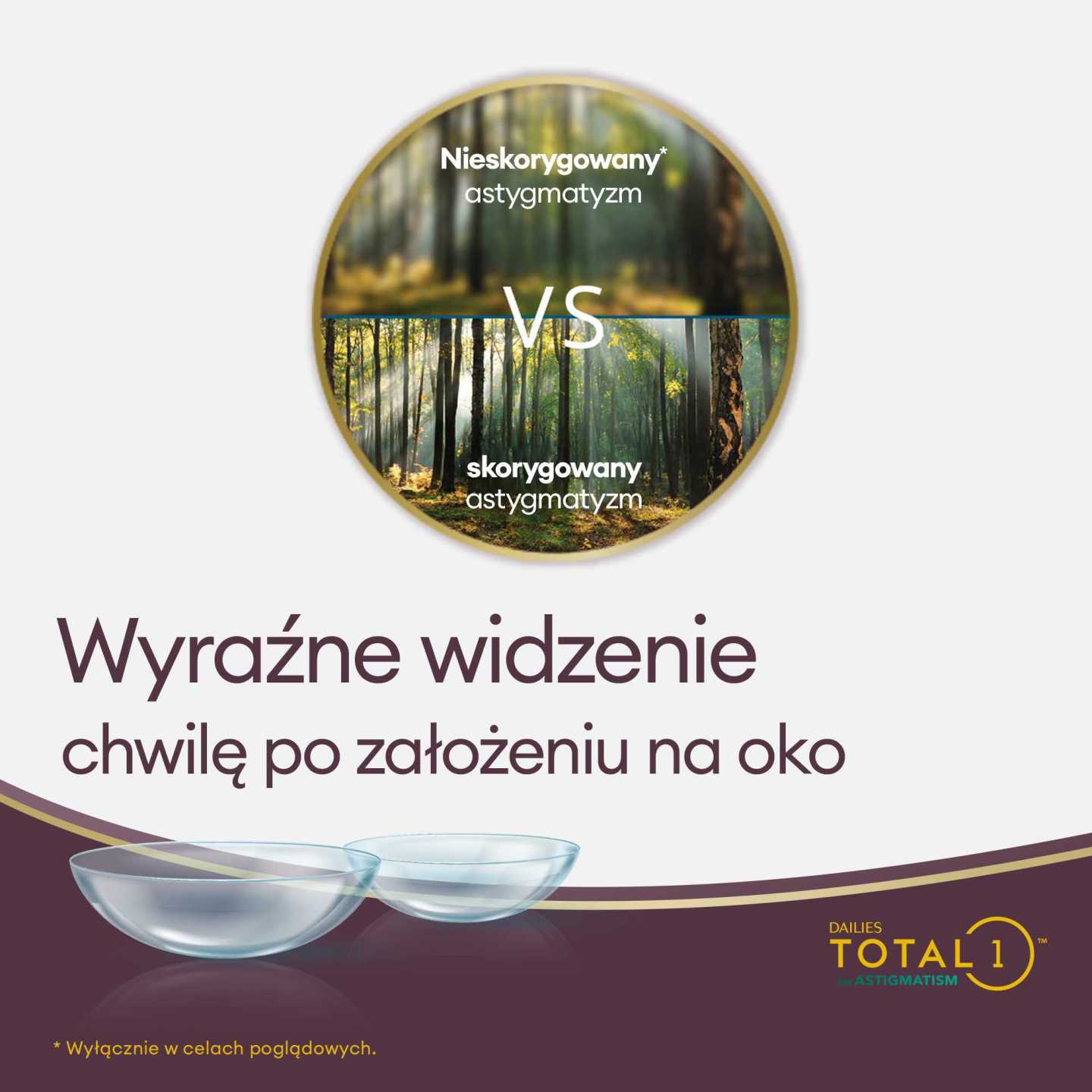 DAILIES TOTAL1 for Astigmatism 30szt