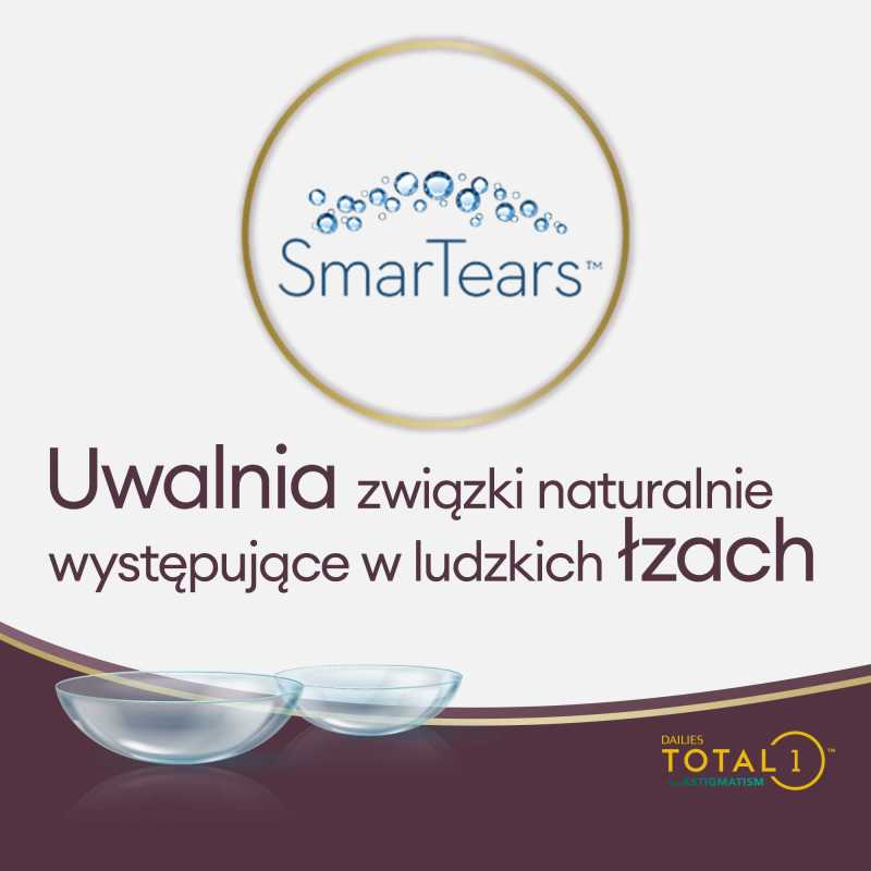 DAILIES TOTAL1 for Astigmatism 30szt