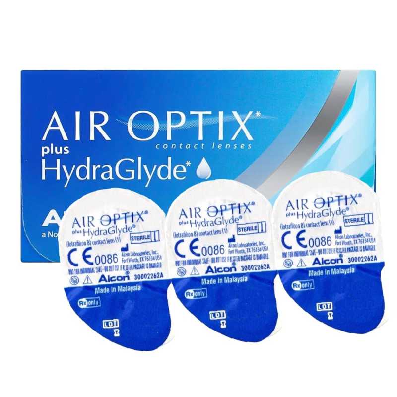 AIR OPTIX plus HydraGlyde 3szt b