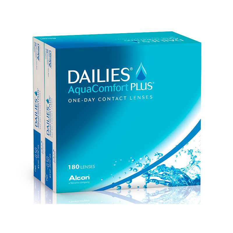 DAILIES AQUACOMFORT PLUS 180szt