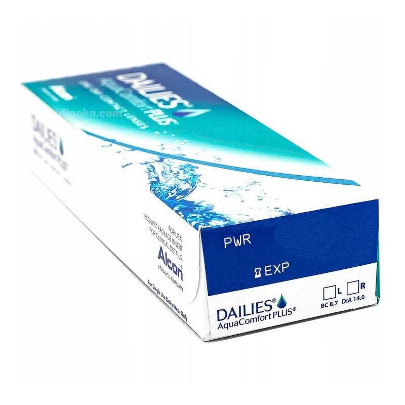 DAILIES AQUACOMFORT PLUS 180szt