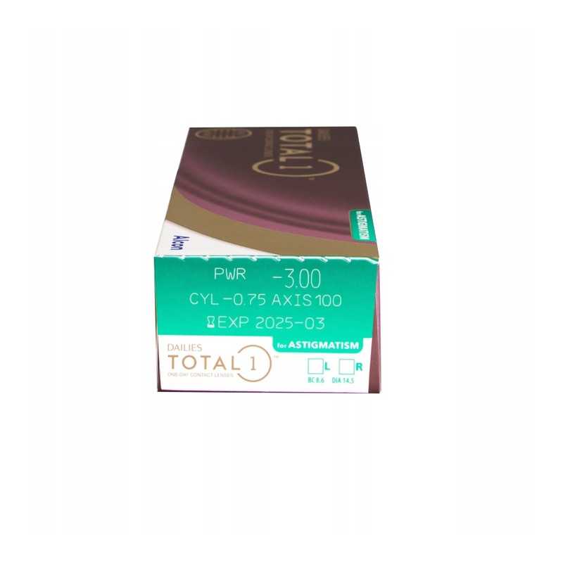 Dailies Total 1 for Astigmatism 90szt