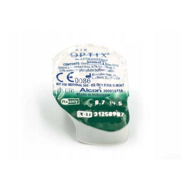 AIR OPTIX plus HydraGlyde for ASTIGMATISM 6szt
