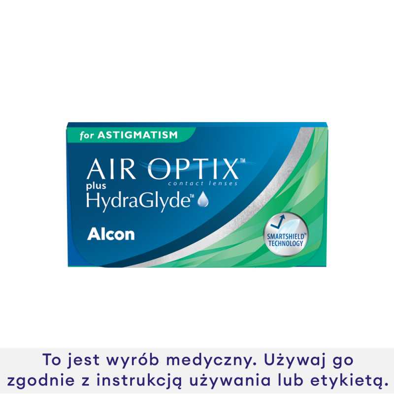 AIR OPTIX plus HydraGlyde for ASTIGMATISM 6szt