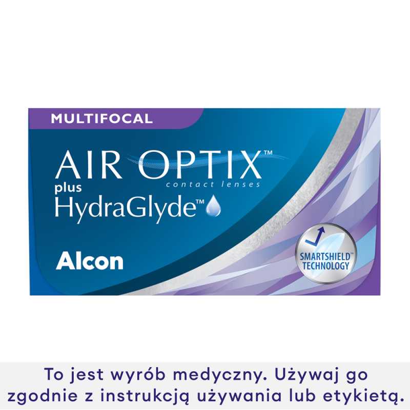 AIR OPTIX plus HydraGlyde MULTIFOCAL 6 szt