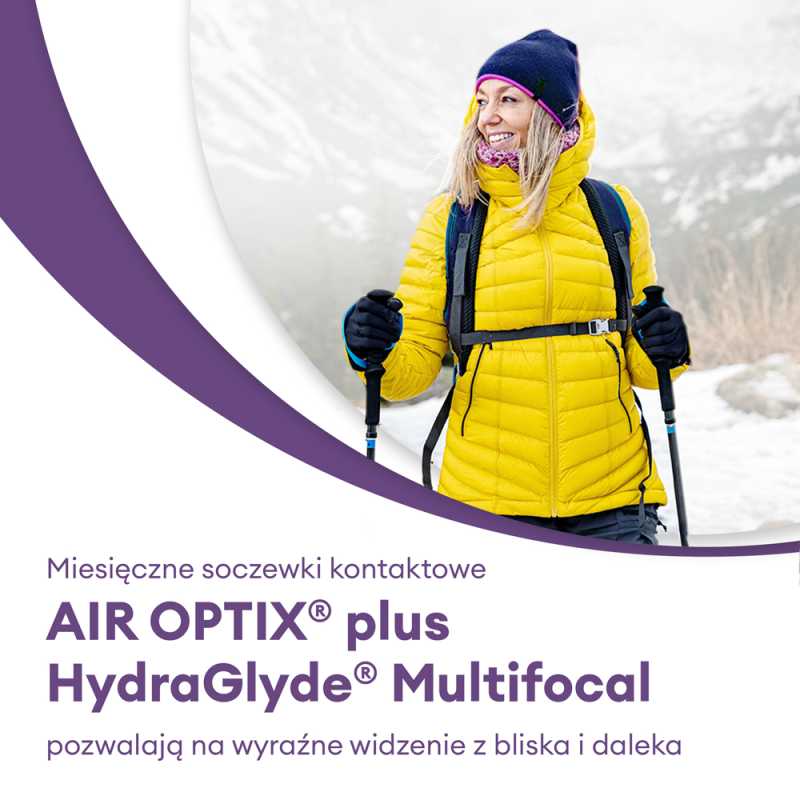 AIR OPTIX plus HydraGlyde MULTIFOCAL 6 szt